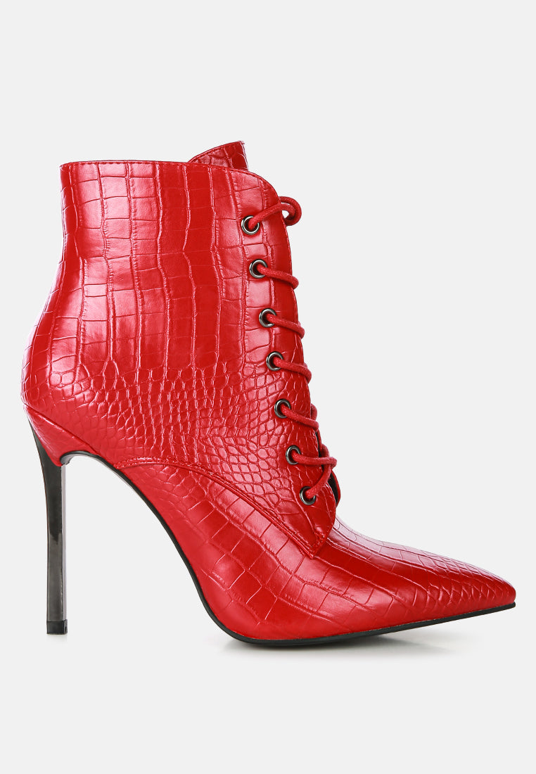Best Website To Buy Escala Croc Stiletto Ankle Boots