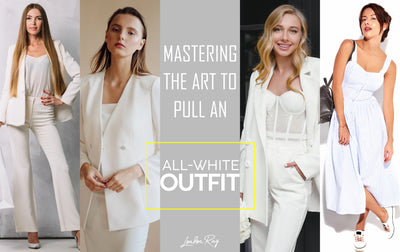 Mastering The Art To Pull An All-White Outfit