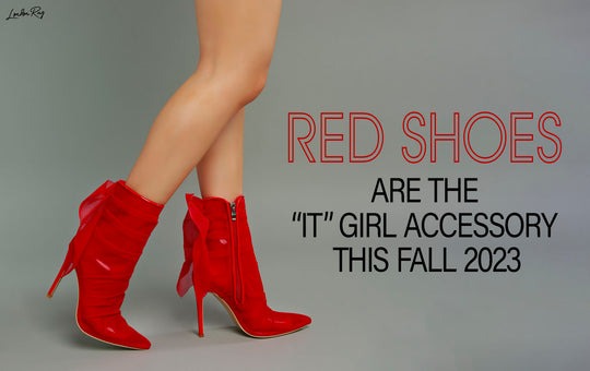 Red Shoes Are The “It” Girl Accessory This Fall 2023