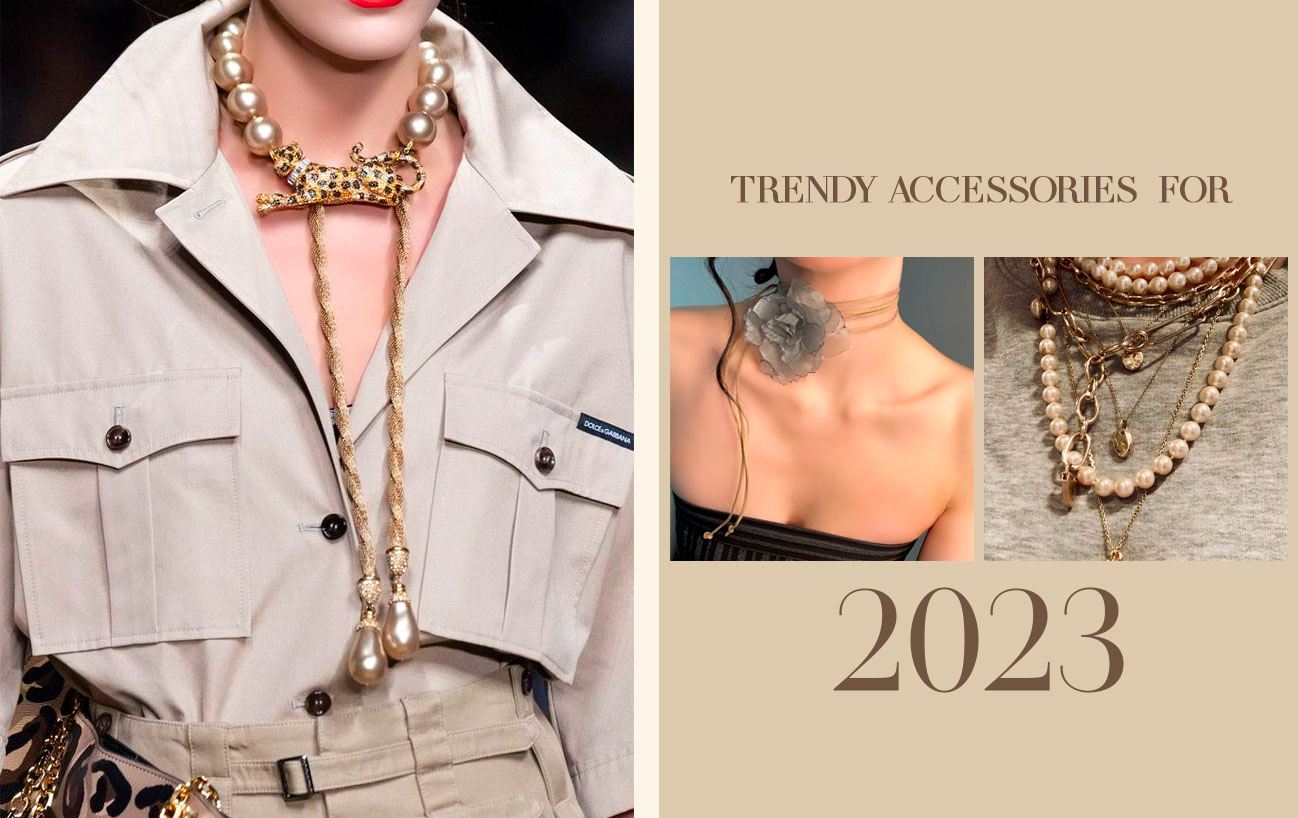 A 2023 Fashion Trend To Try Out; 90s Choker Necklace Trend.