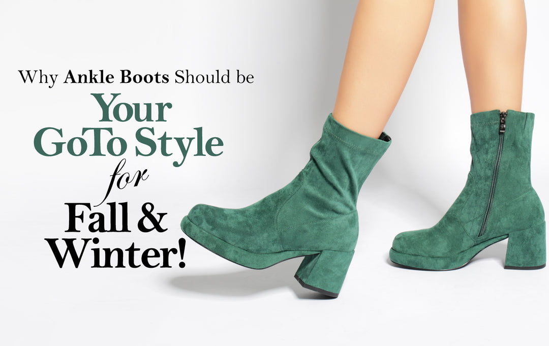 Why ankle boots should be your go to style for fall and winter!