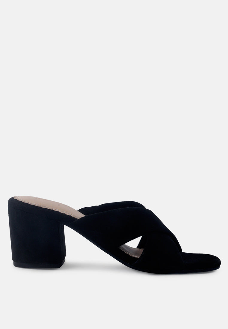 quinn block heel sandals by ruw#color_black