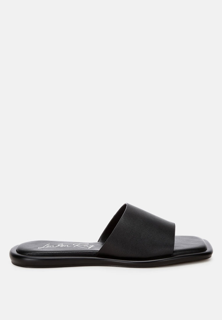 comfortable square toe flats by ft#color_black
