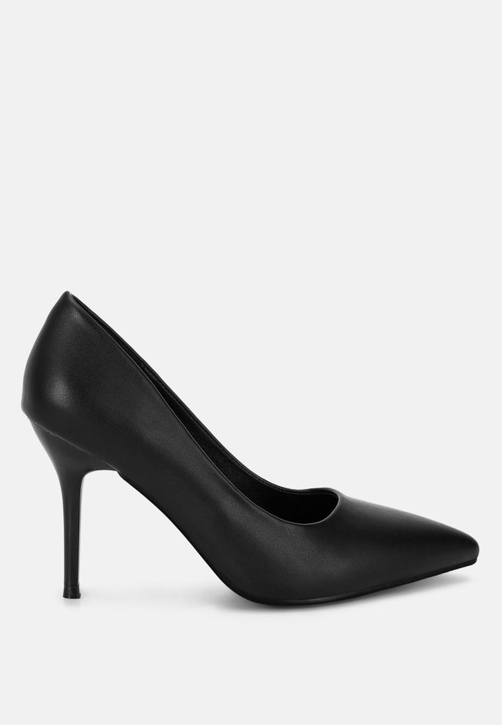 Cassiopa Pointed-Toe Stiletto Pumps#color_black-smooth
