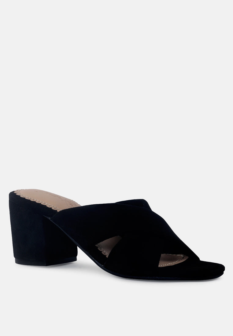 quinn block heel sandals by ruw#color_black