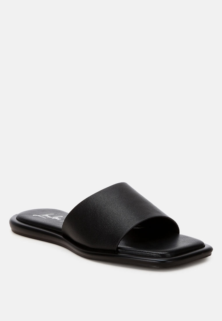 comfortable square toe flats by ft#color_black