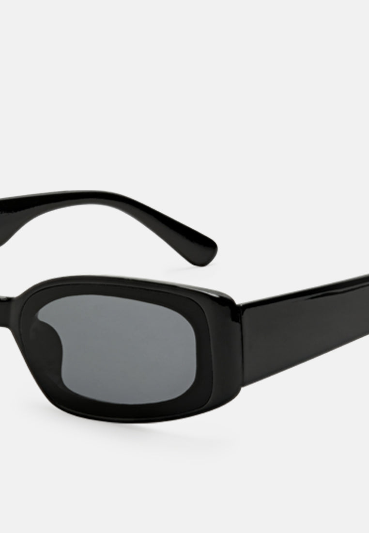 Rectangle Sunglasses#color_black-black