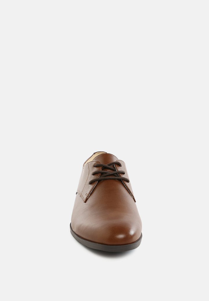 men's minimalist derby shoes by rag#color_dark-brown