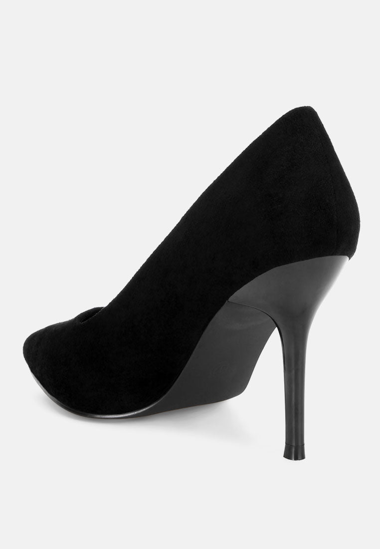 Cassiopa Pointed-Toe Stiletto Pumps#color_black-suede