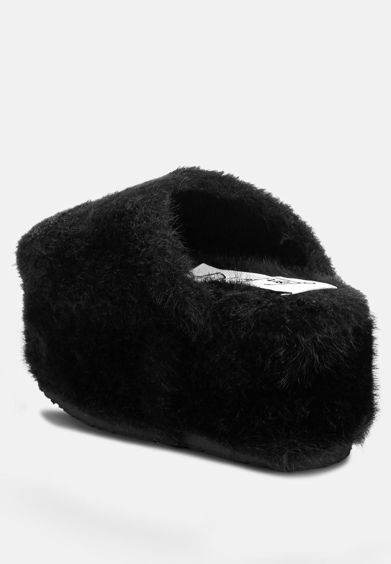 Walkwave Flatform Heel Slip Ons#color_black