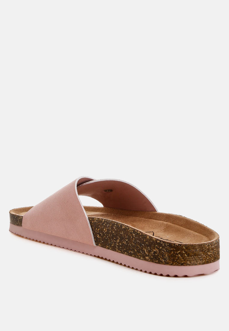 aranda buckled slide-on sandals#color_pink-nubuck-faux-leather