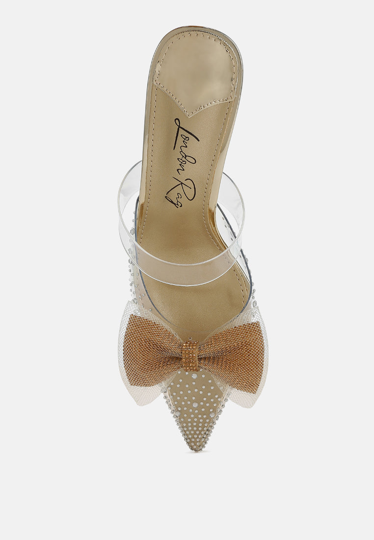 freja embellished bow kitten heels#color_gold