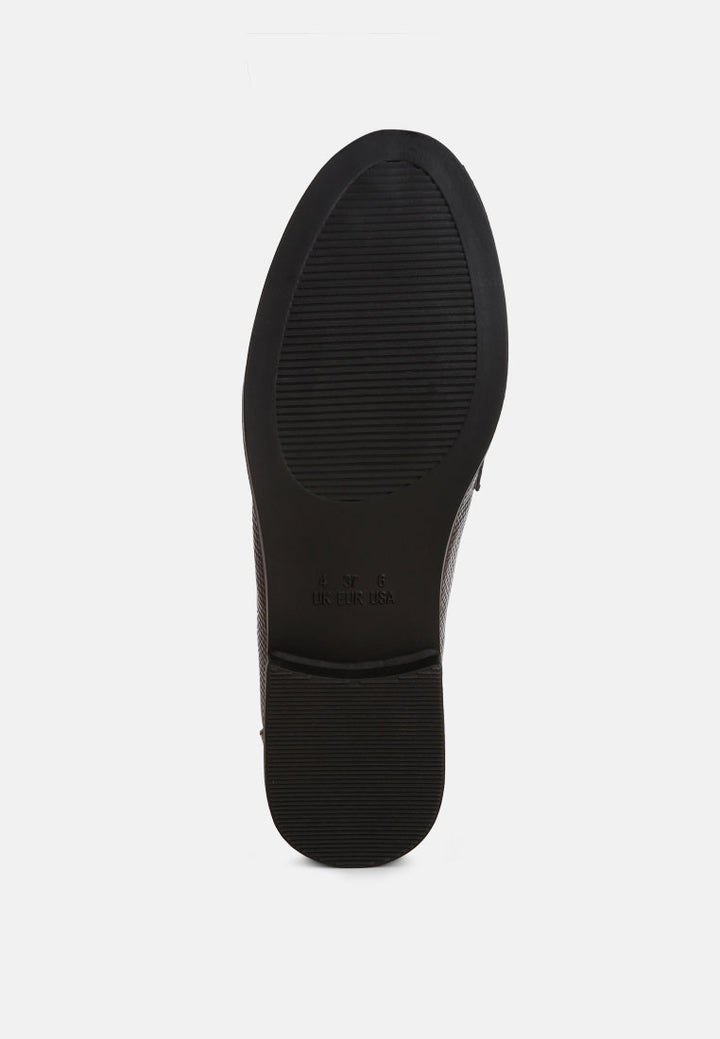 maribel horsebit detail loafers#color_brown-lizard