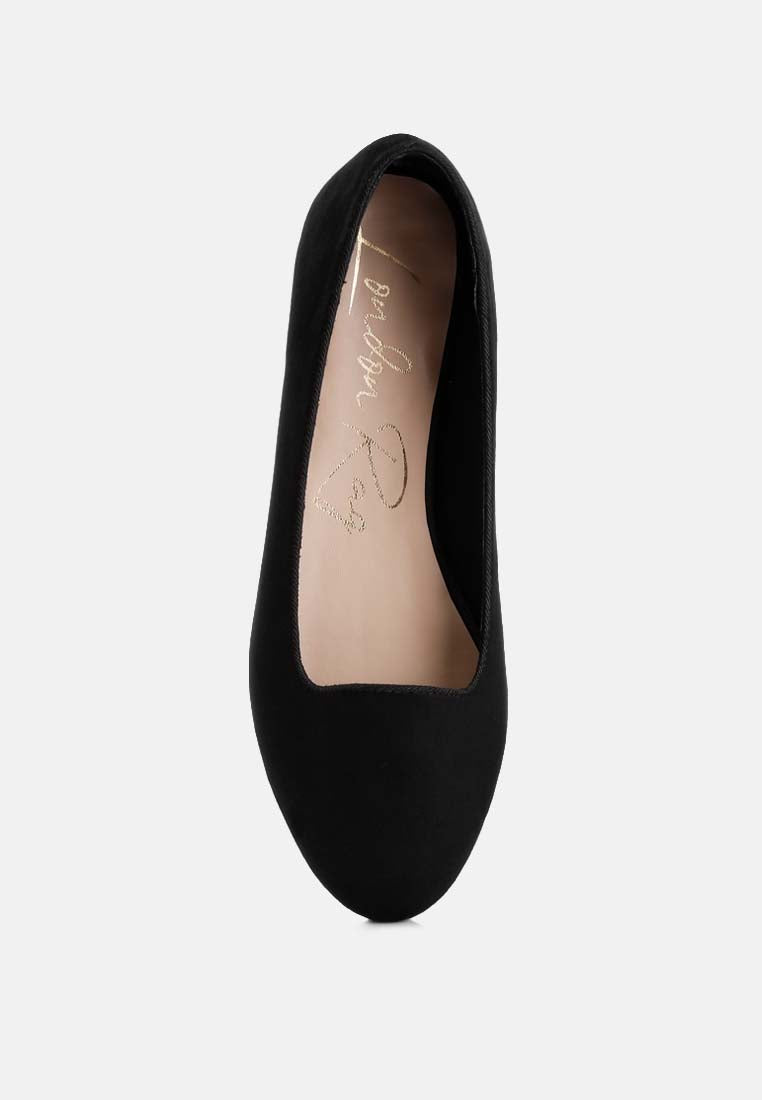 casual flat ballerinas by ruw#color_black