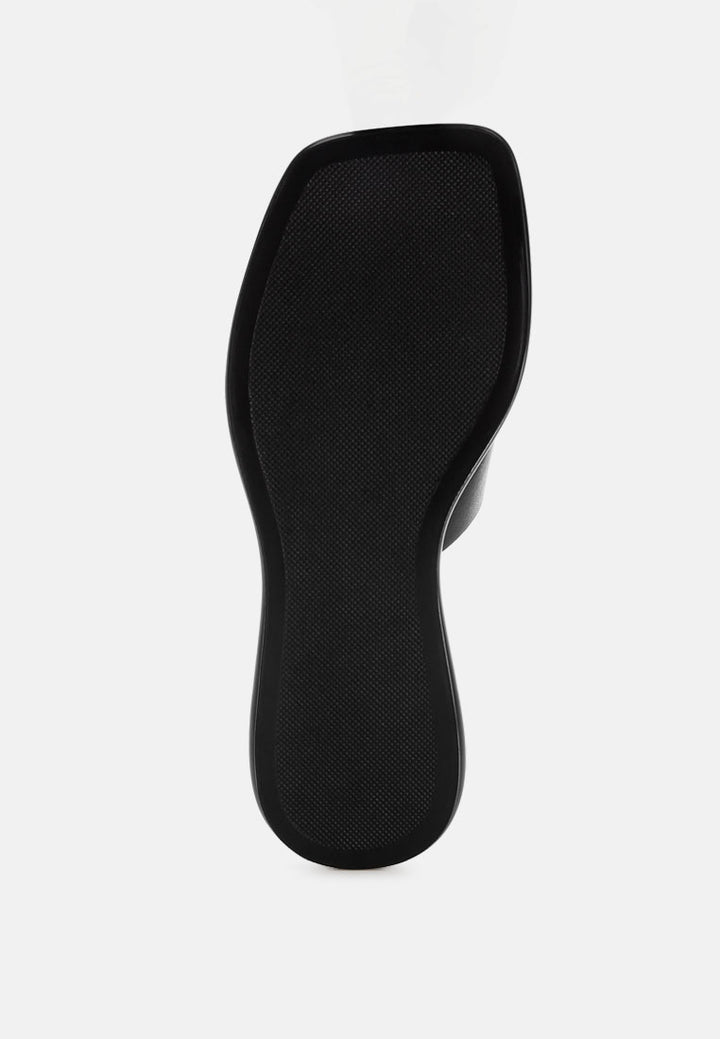 comfortable square toe flats by ft#color_black