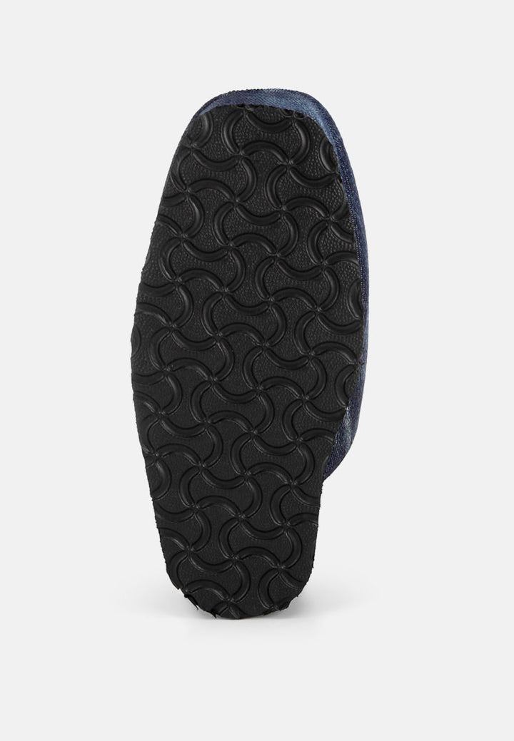 Walkwave Flatform Heel Slip Ons#color_denim