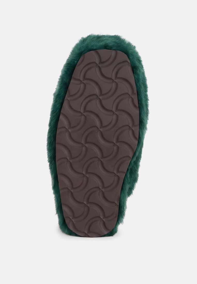 Walkwave Flatform Heel Slip Ons#color_green