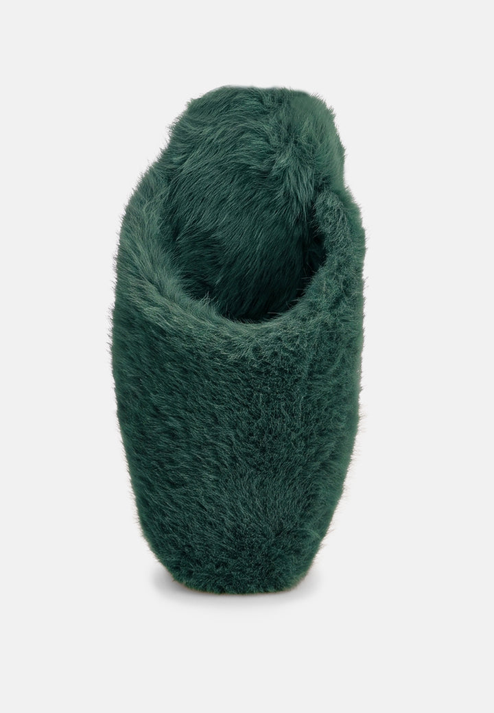 Walkwave Flatform Heel Slip Ons#color_green