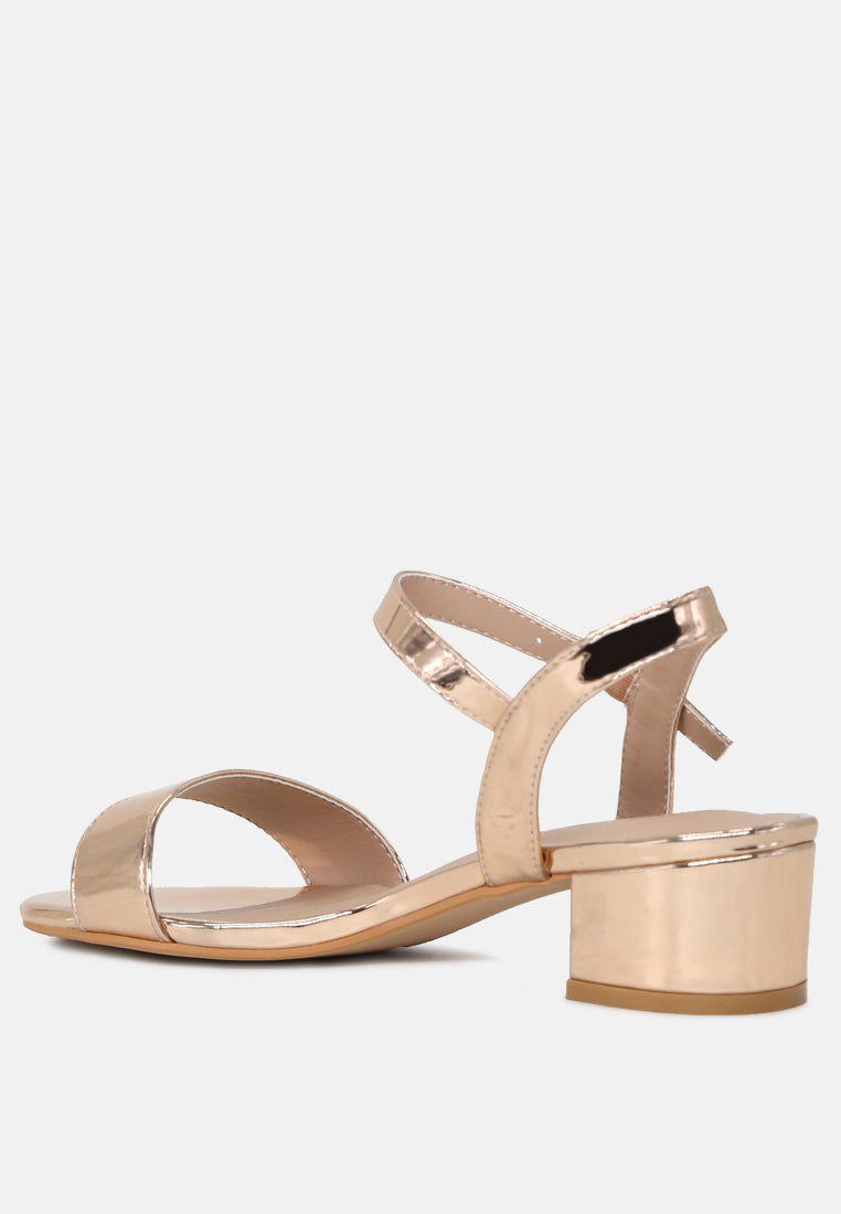 halley ankle strap low heel sandals#color_rose-gold