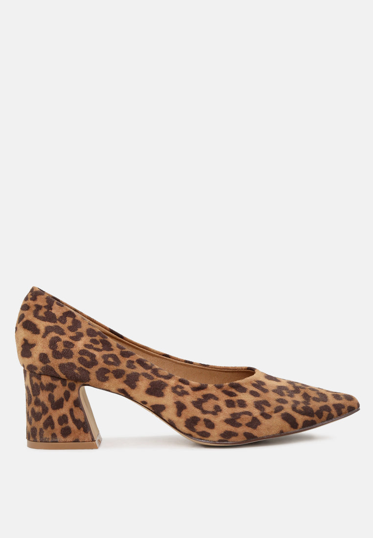 tori block heel pumps#color_leopard