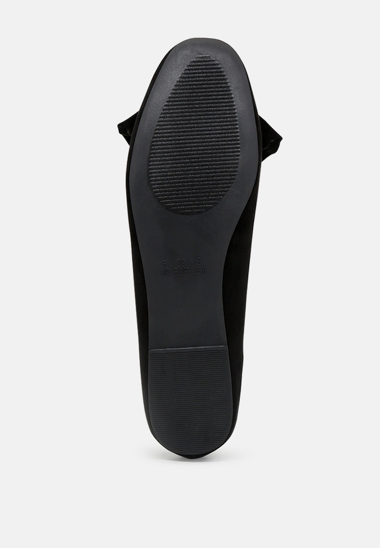 bow loafer by mode#color_black