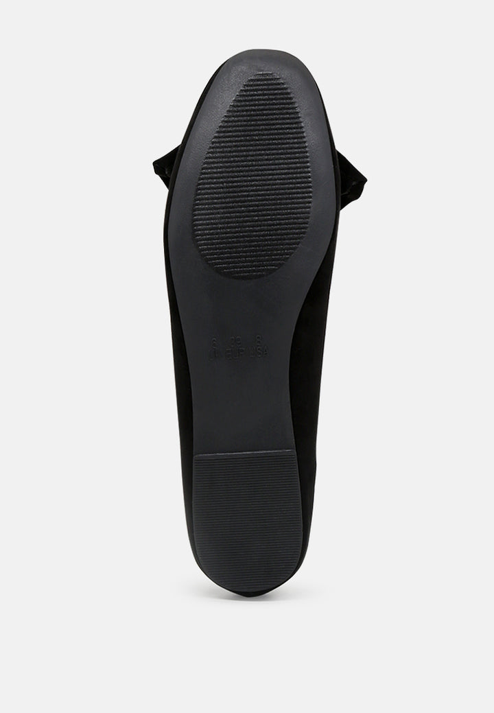 bow loafer by mode#color_black
