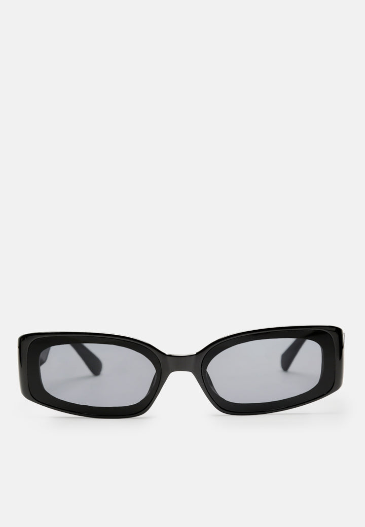 Rectangle Sunglasses#color_black-black