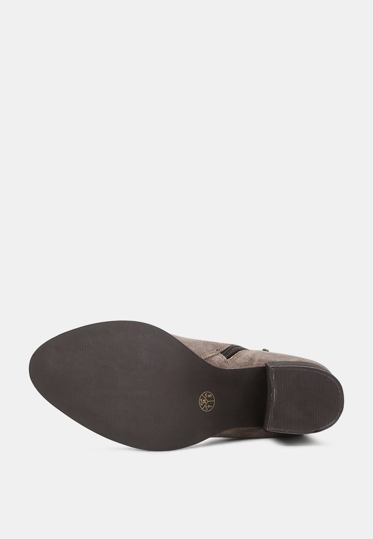 bria peep toe ankle boots#color_taupe