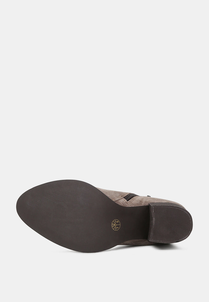 bria peep toe ankle boots#color_taupe