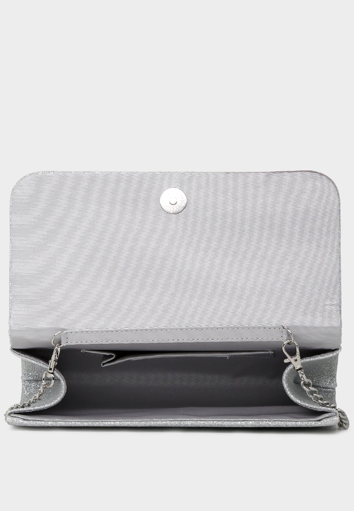 stylish shimmering sling bag#color_silver