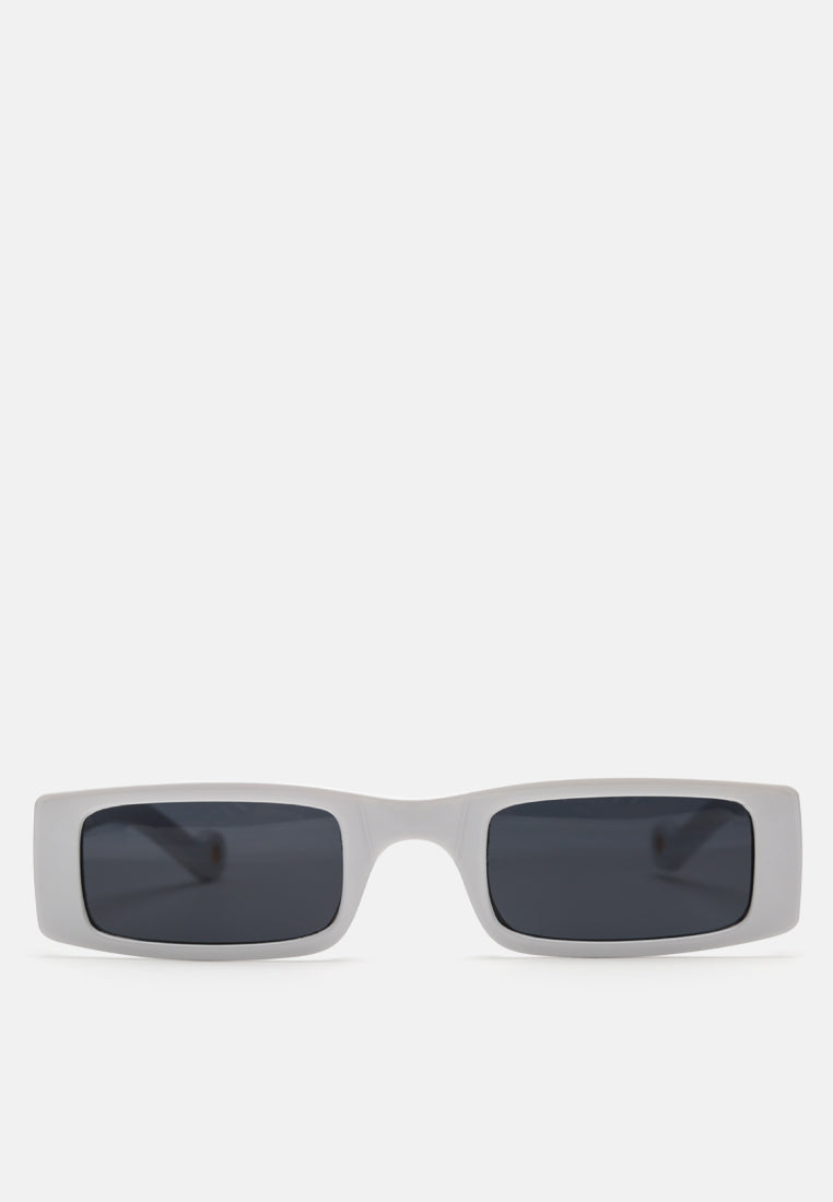 rectangular frame sunglasses#color_grey