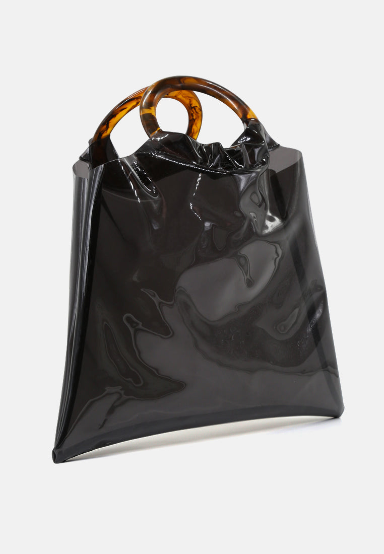 premium tote bag with round handles#color_black