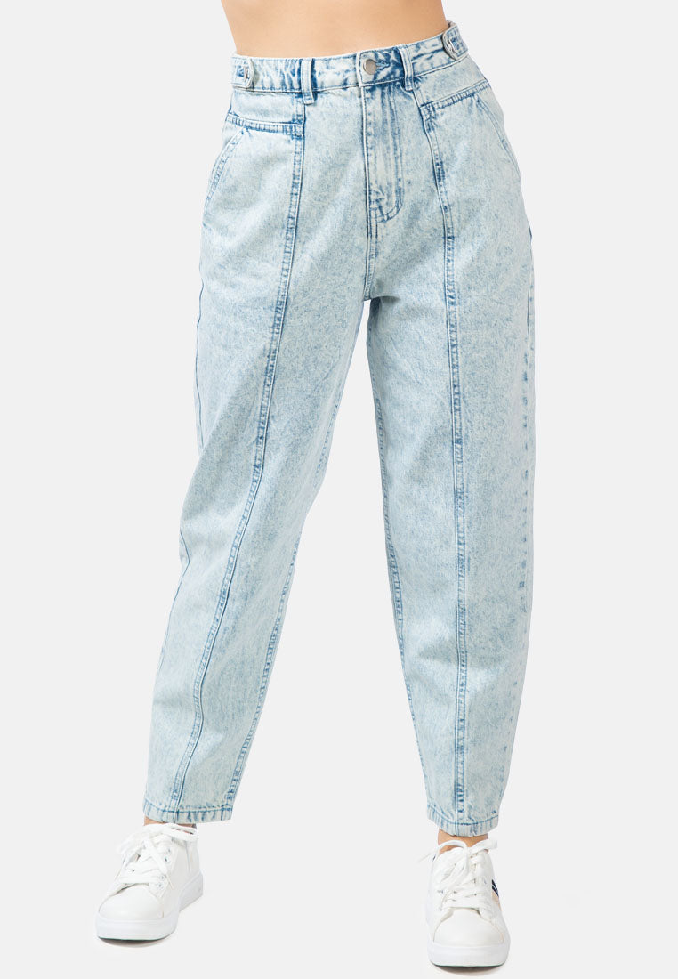 multi panel washed mom jeans#color_light-blue