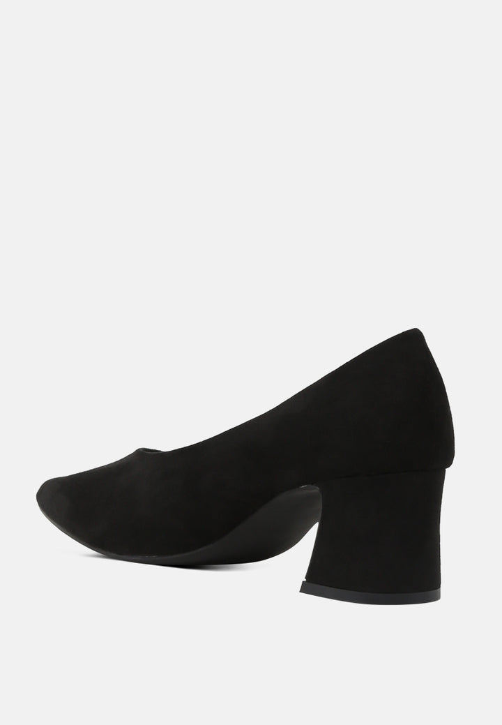 tori block heel pumps#color_black