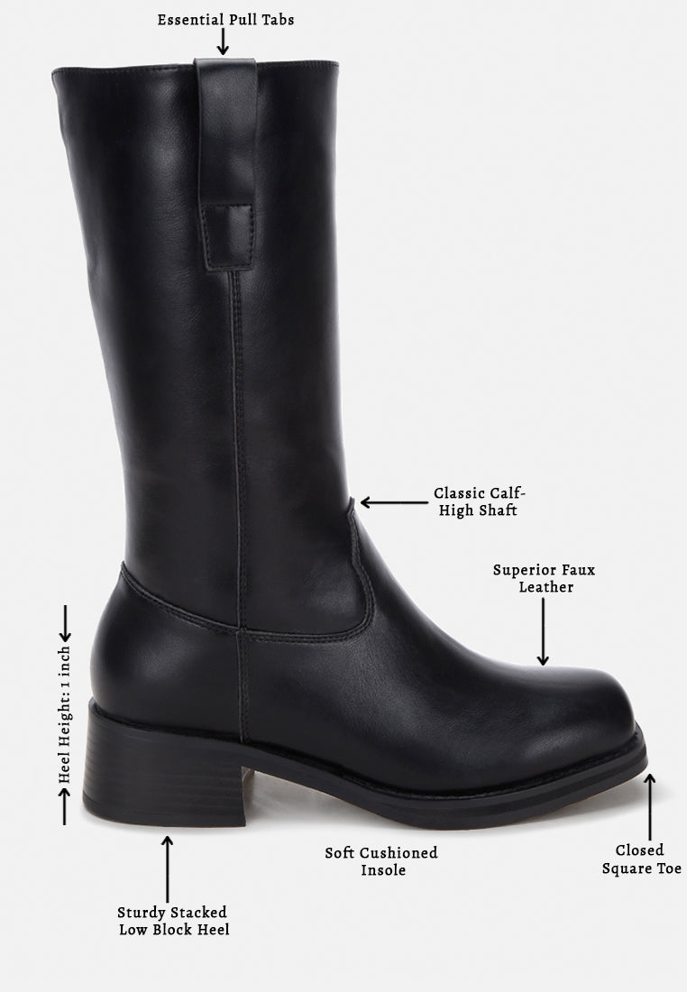 Basala Paneling Detail Boots#color_black