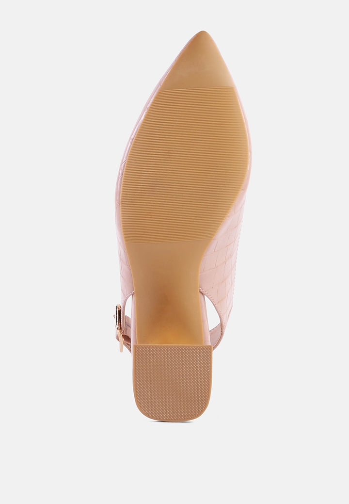 gidget croc slingback block sandals by ruw#color_blush