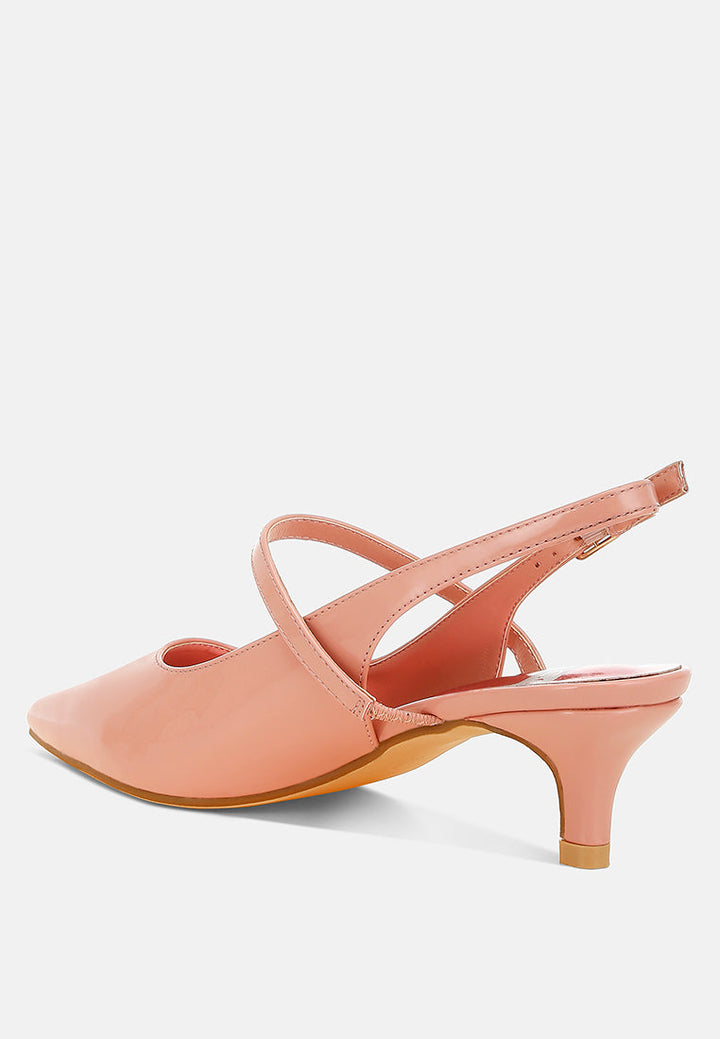 sandalias abloom con tacón de gatito y tira trasera#color_pink