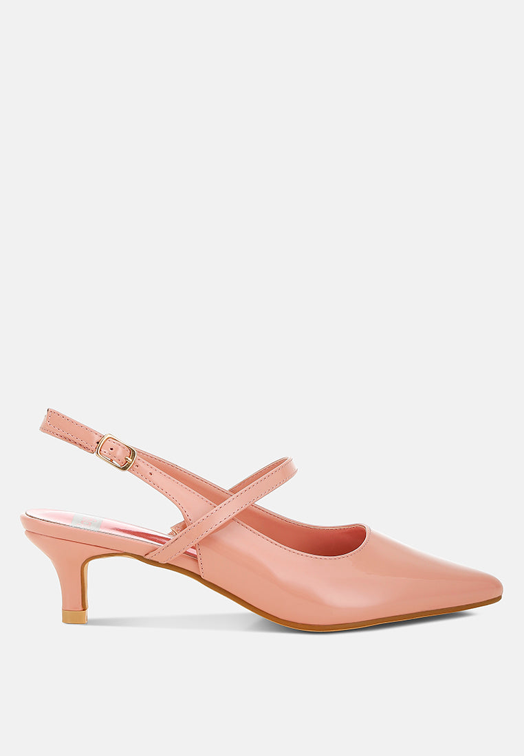 sandalias abloom con tacón de gatito y tira trasera#color_pink