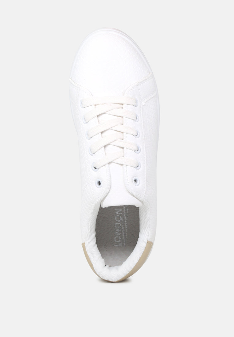 active lace-up sneakers#color_white
