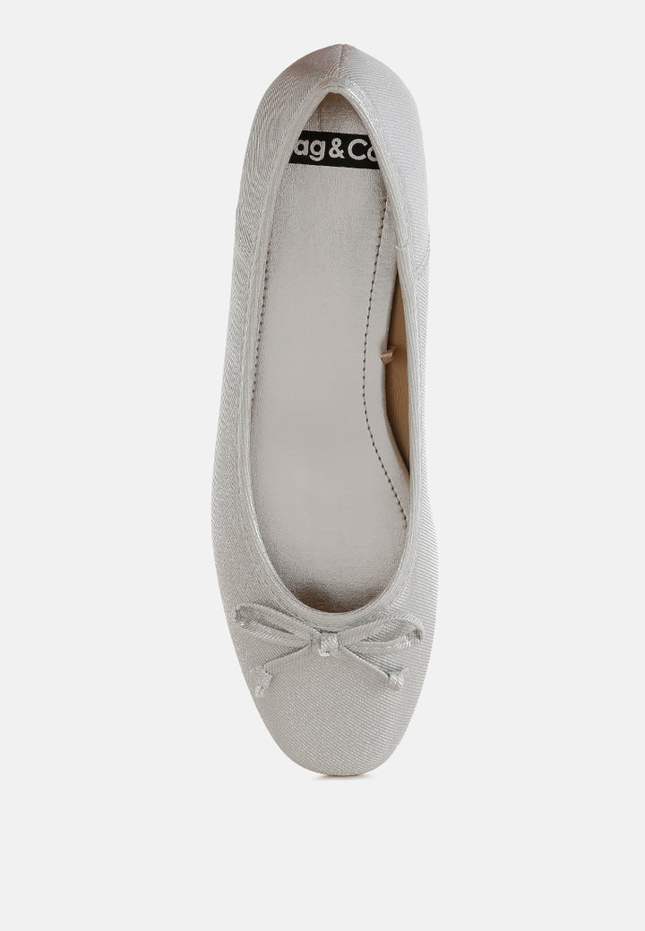 bailarinas metalizadas agshin#color_silver