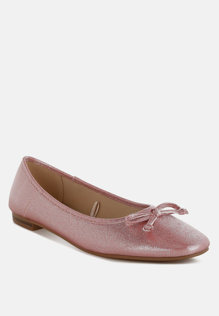 metallic ballet flats by ruw#color_red