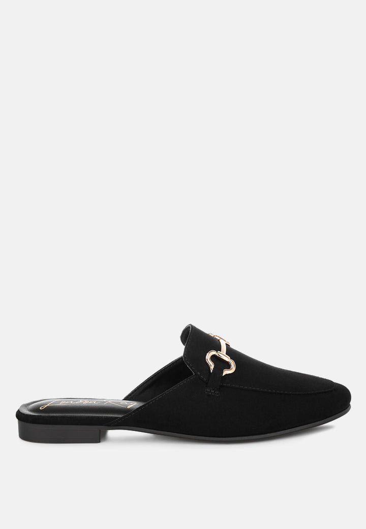 alpine horsebit detail mules#color_black