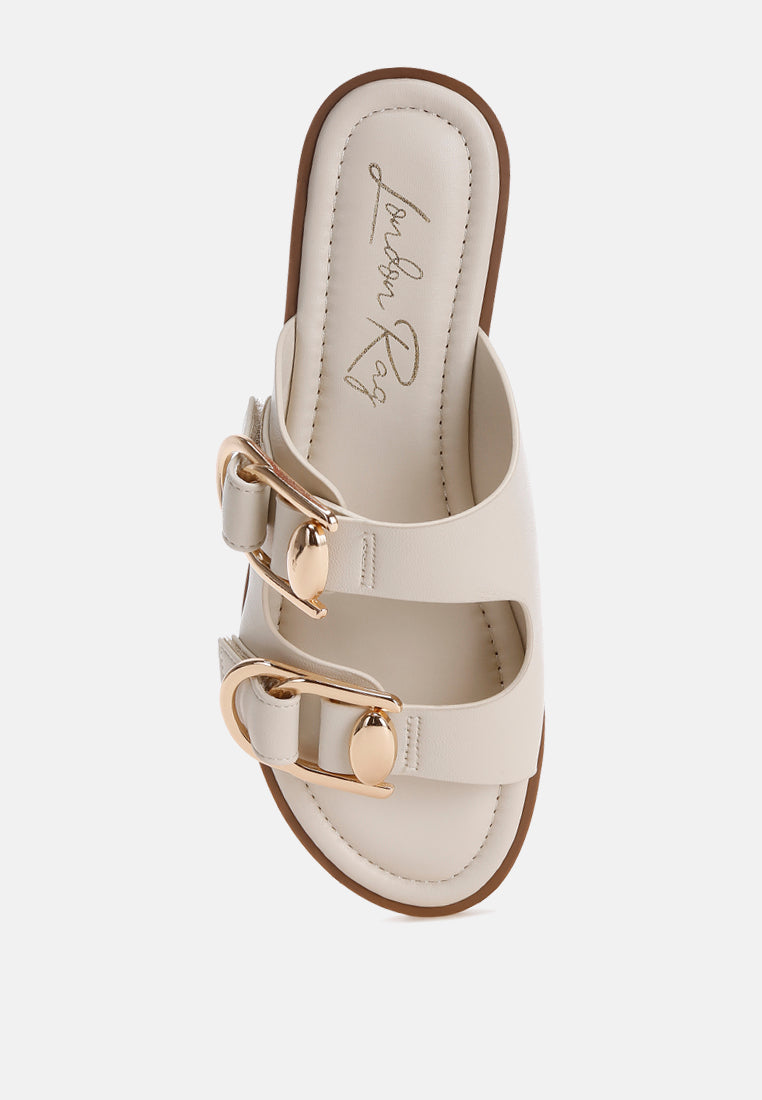 amahi dual strap slip-on flats by ft#color_Ivory