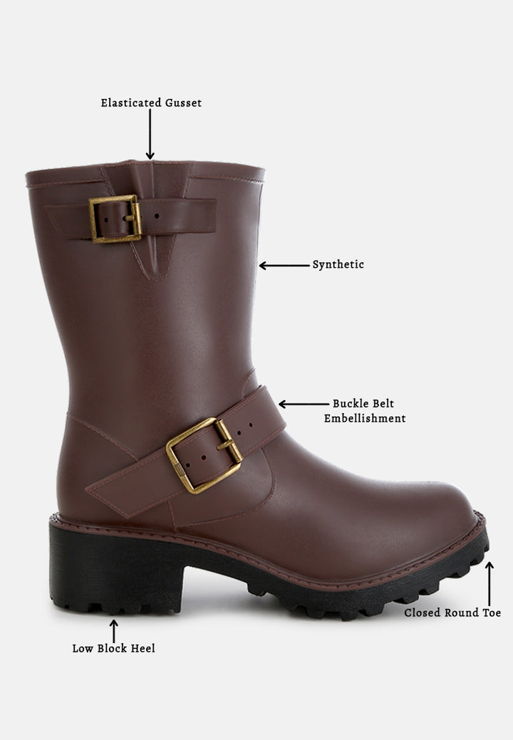 anong harness detail calf boots#color_brown