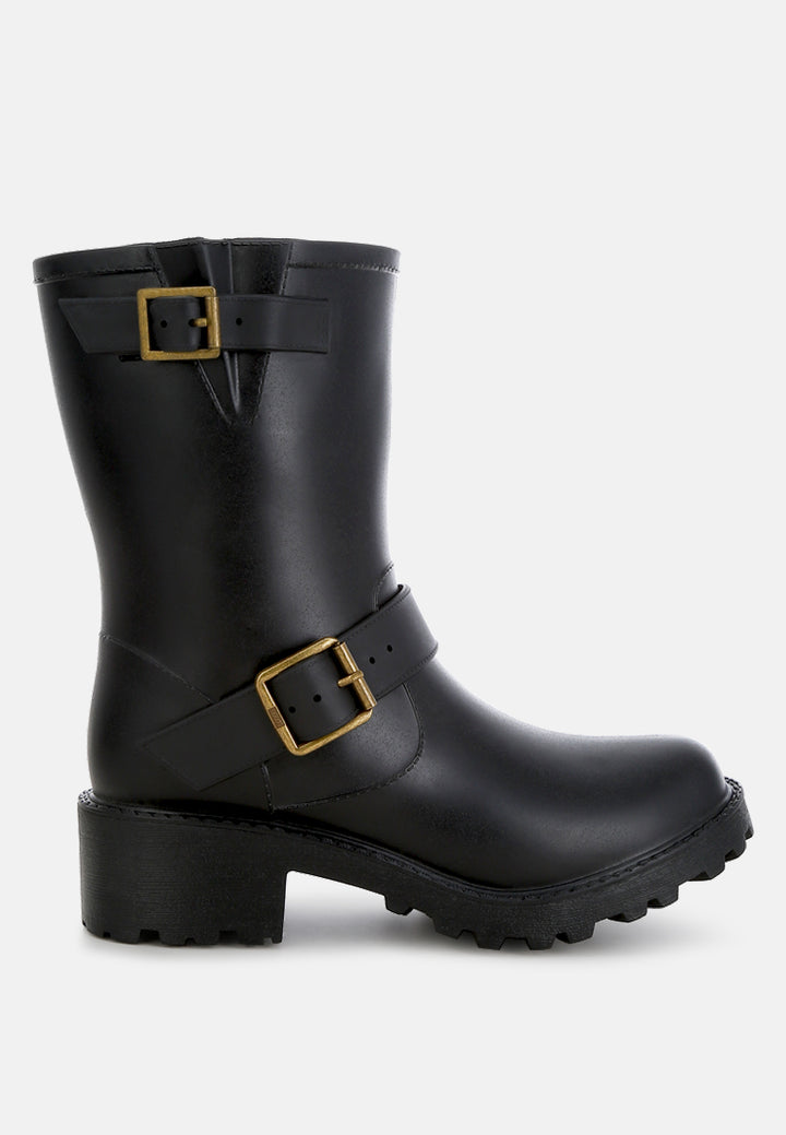 anong harness detail calf boots#color_black