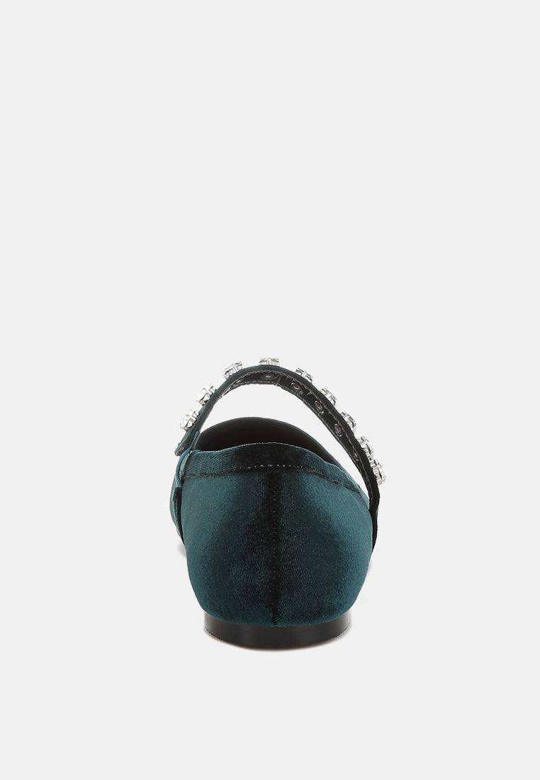 velvet mary jane ballerinas by ruw#color_green