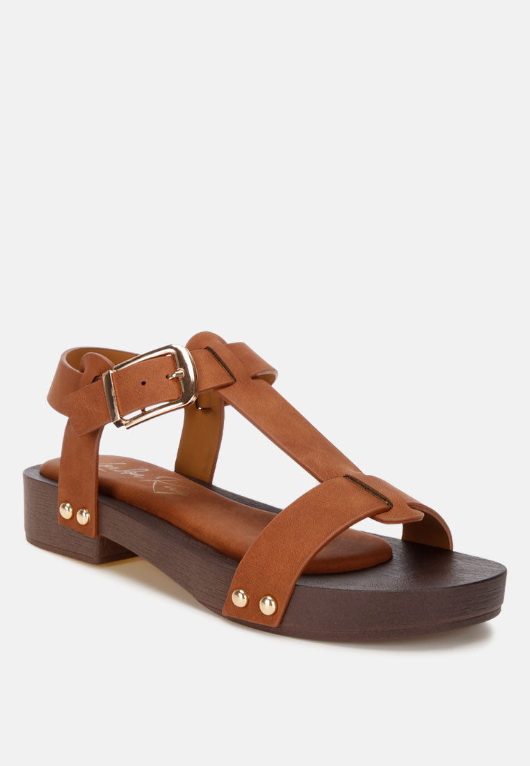 arden studded low block heel strappy sandals#color_tan