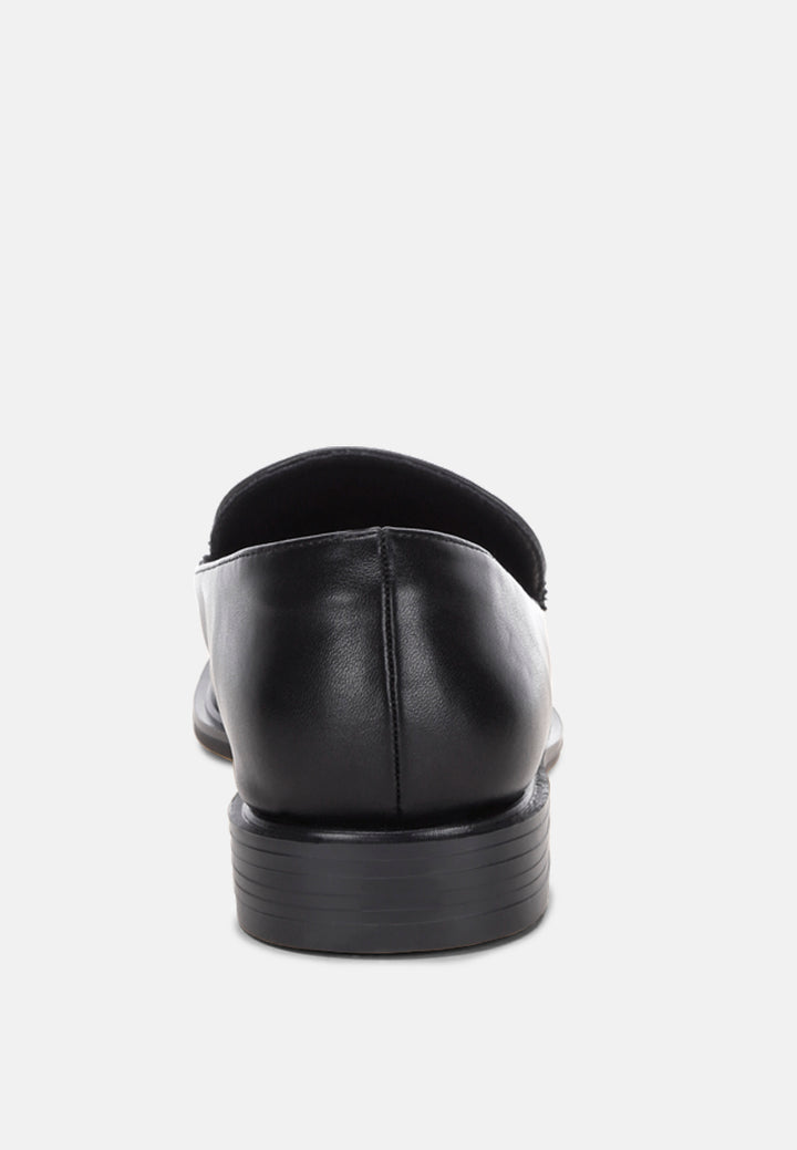 tassel detail loafers by ft#color_black