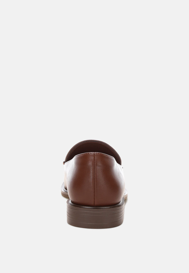 tassel detail loafers by ft#color_brown