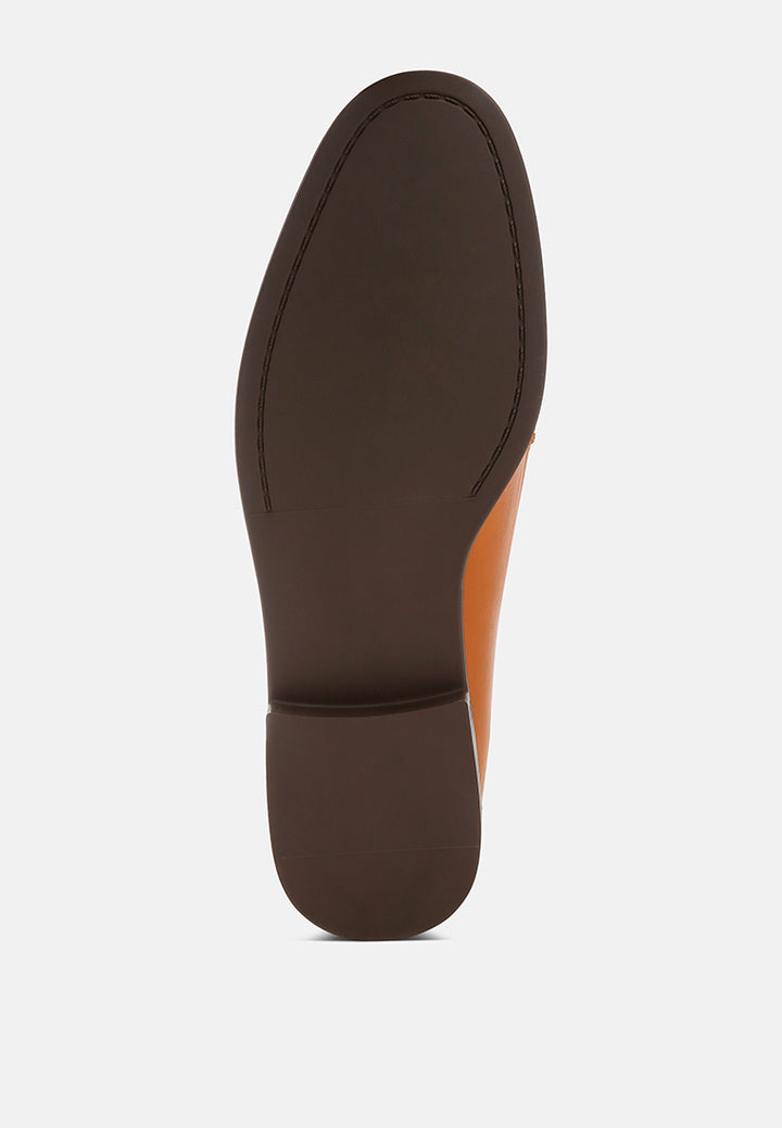 tassel detail loafers by mode#color_tan